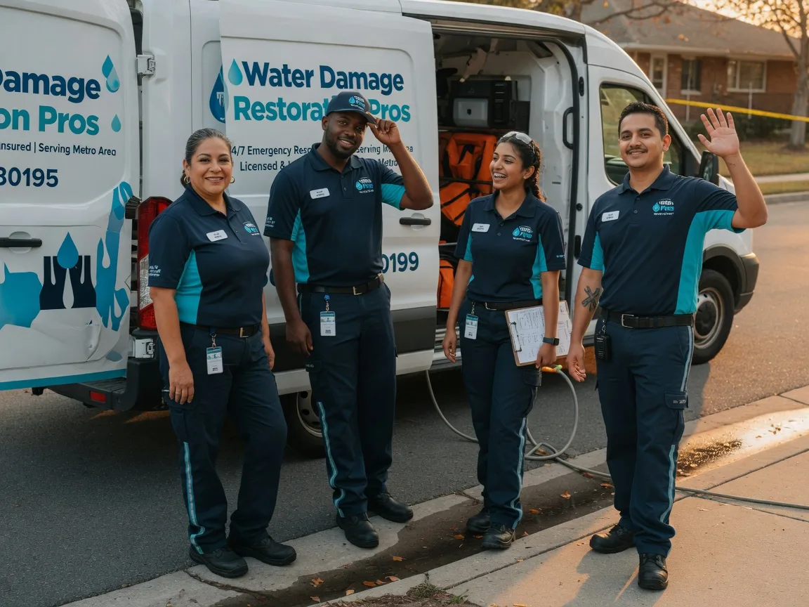 Water Damage Restoration company in Corsica, SD
