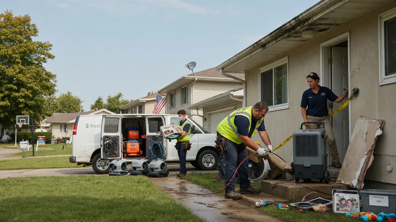 Water Damage Restoration in Corsica, SD near me